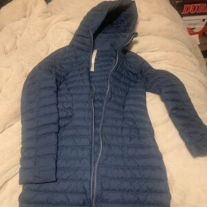 lululemon athletica Blue Quilted Jacket